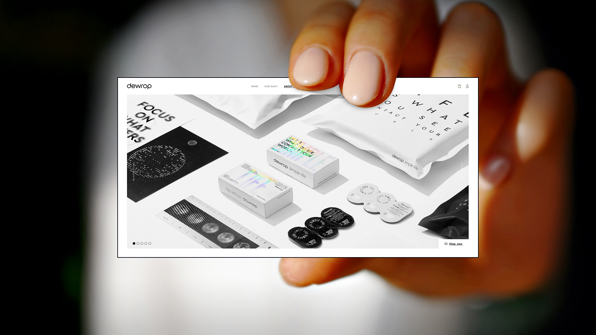 dewrop Shopify 쇼핑몰