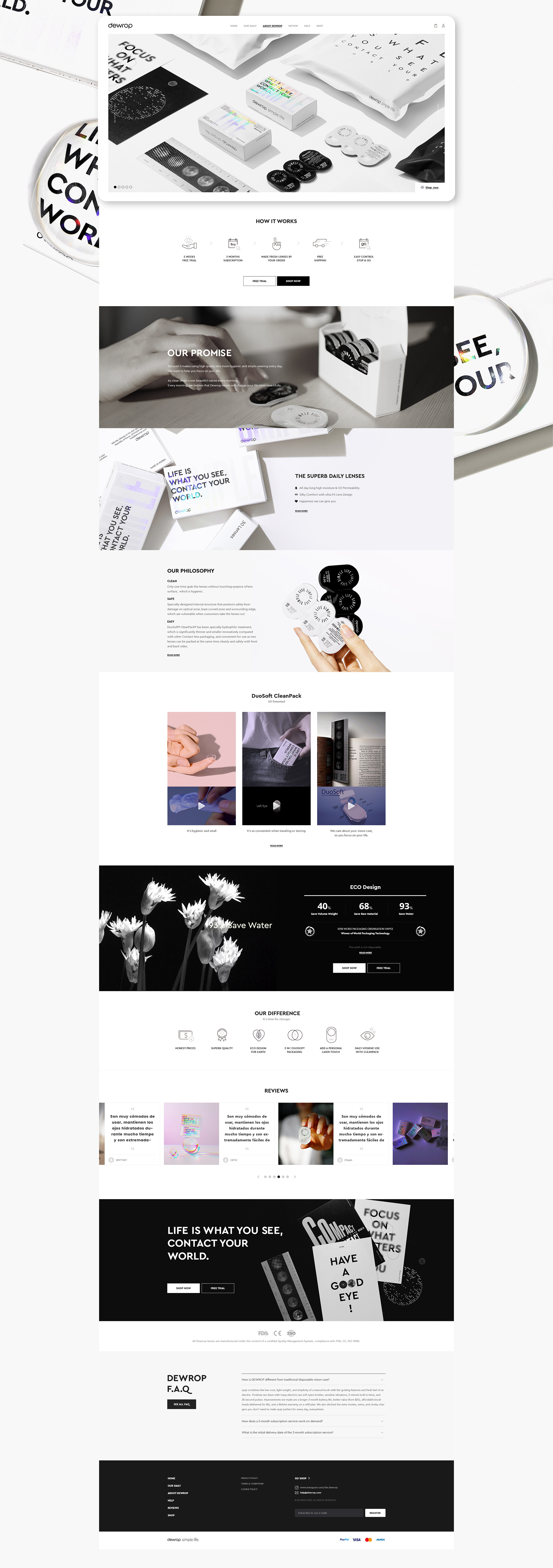 dewrop Shopify 쇼핑몰 상세 이미지 1